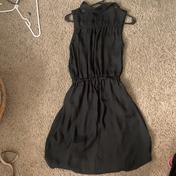 Button up black dress, XS - Picture 2 of 3
